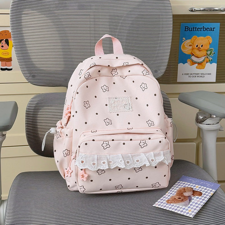 Cute Graphic Print Backpack Kalsten