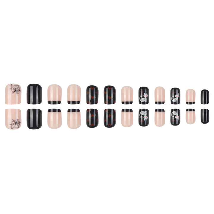 Halloween-Themed Press-On Nail Art Set Kalsten