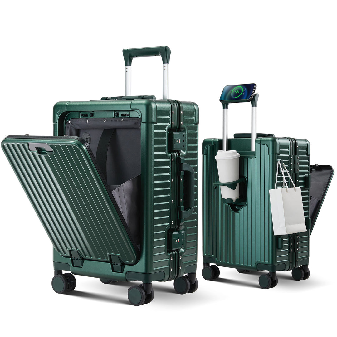 Unisex Smart Hard Shell Travel Suitcase Kalsten