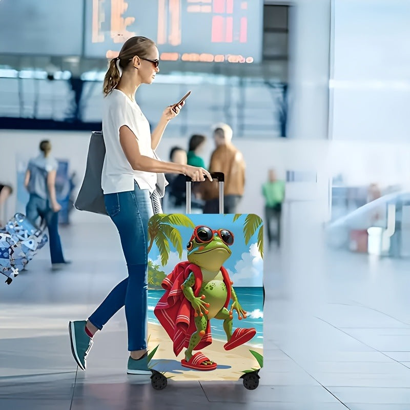 Women’s hard-shell suitcase with creative animal design Kalsten