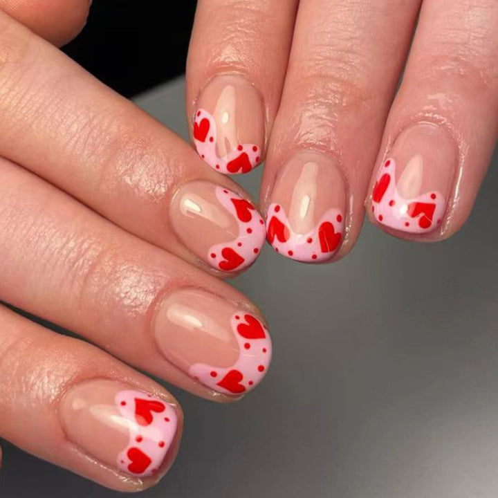 Heart-Themed Manicure Set