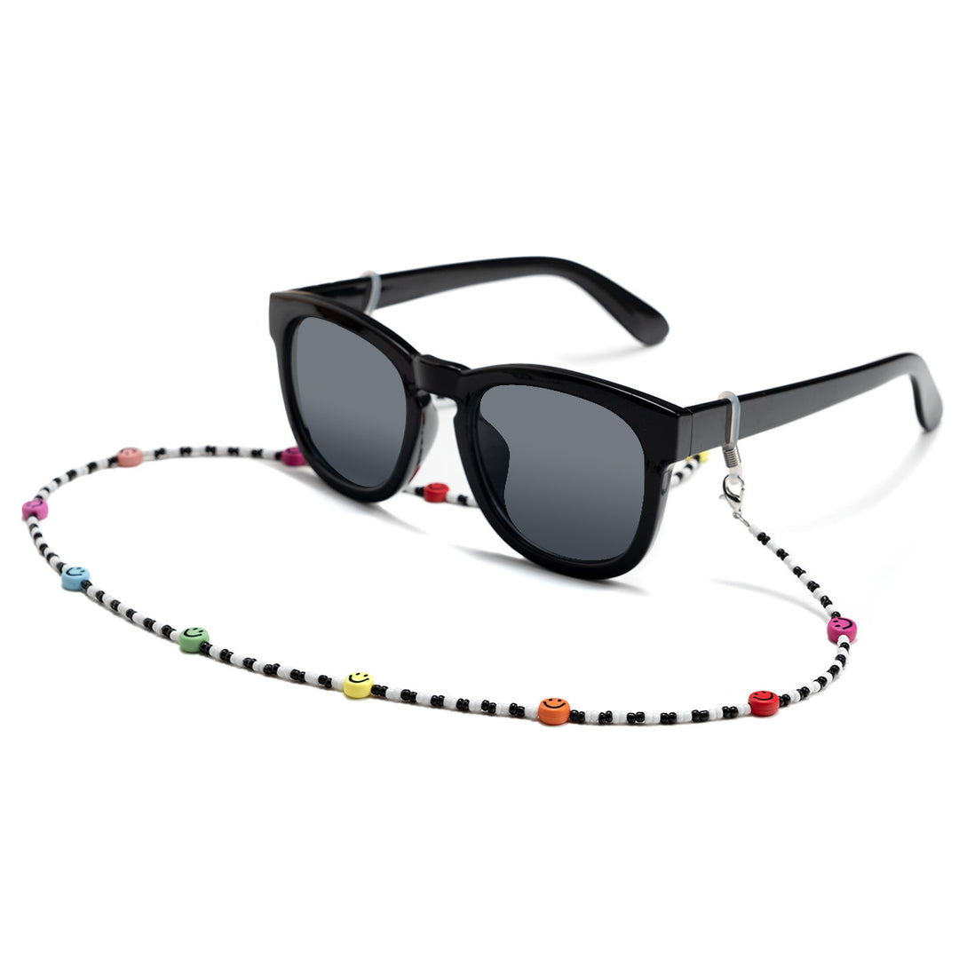 Colorful Smiley Beaded Eyewear Chain kalsten