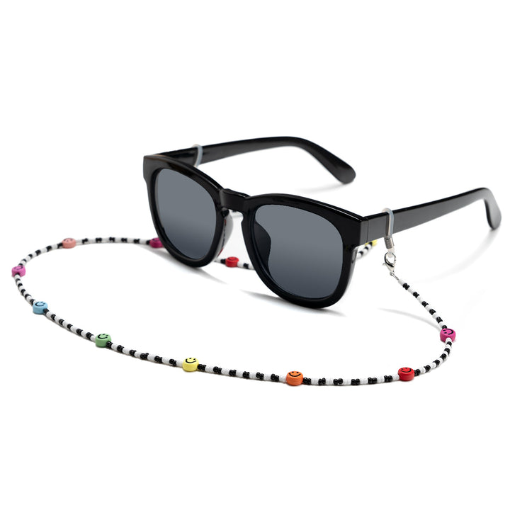 Colorful Smiley Beaded Eyewear Chain kalsten