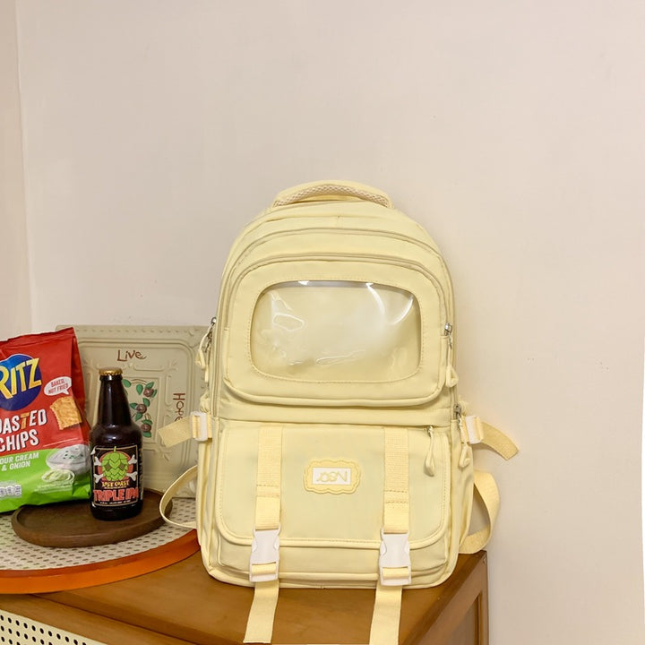 Multi-Functional Transparent School Backpack