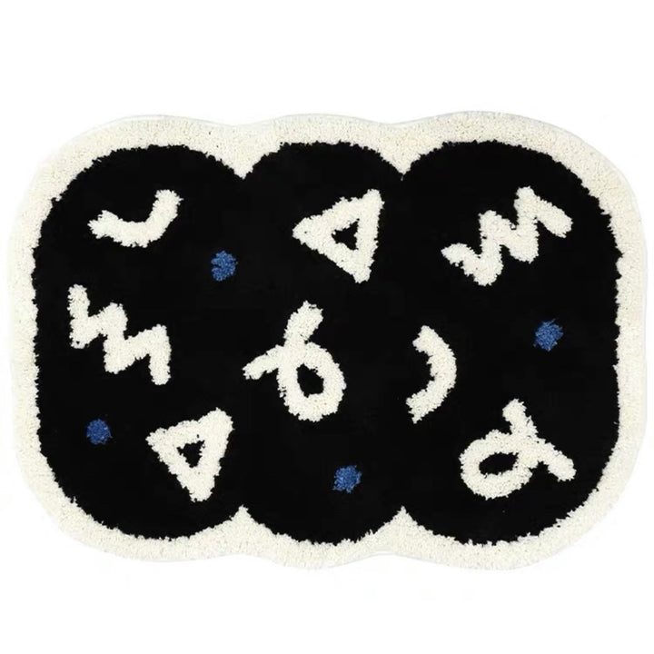Decorative Plush Bath Mat