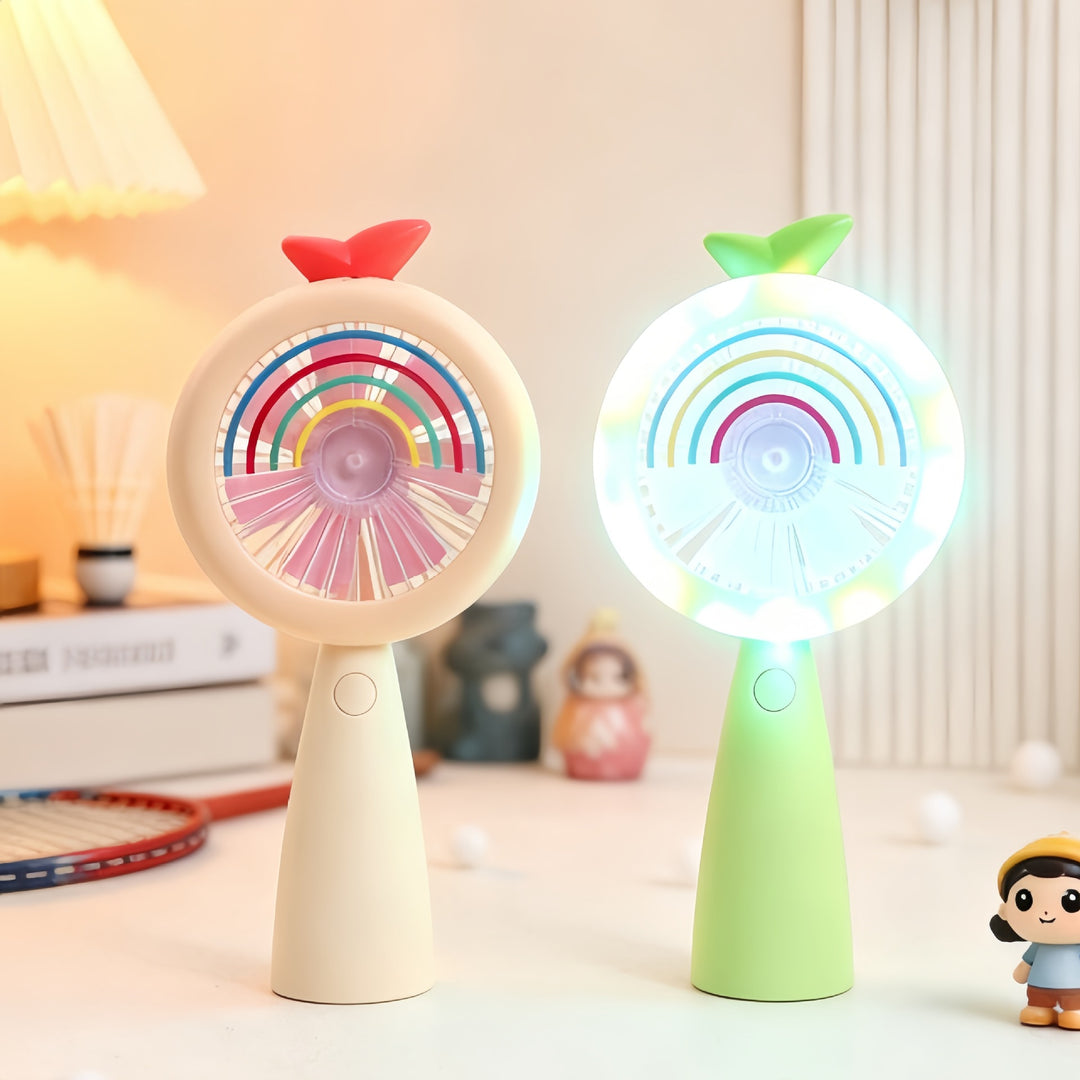 Women's portable multifunction fan with LED lighting Kalsten