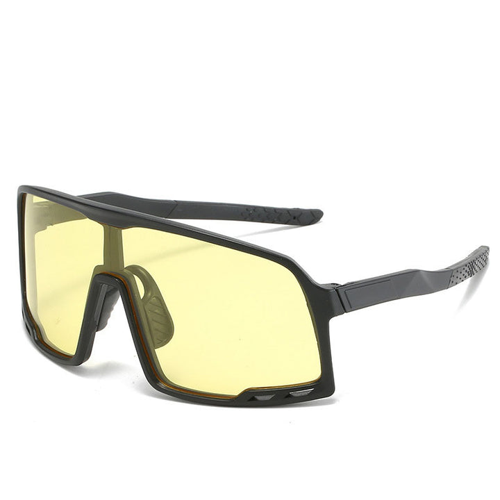 Women's sporty high-performance sunglasses with aerodynamic design and polarized lenses Kalsten