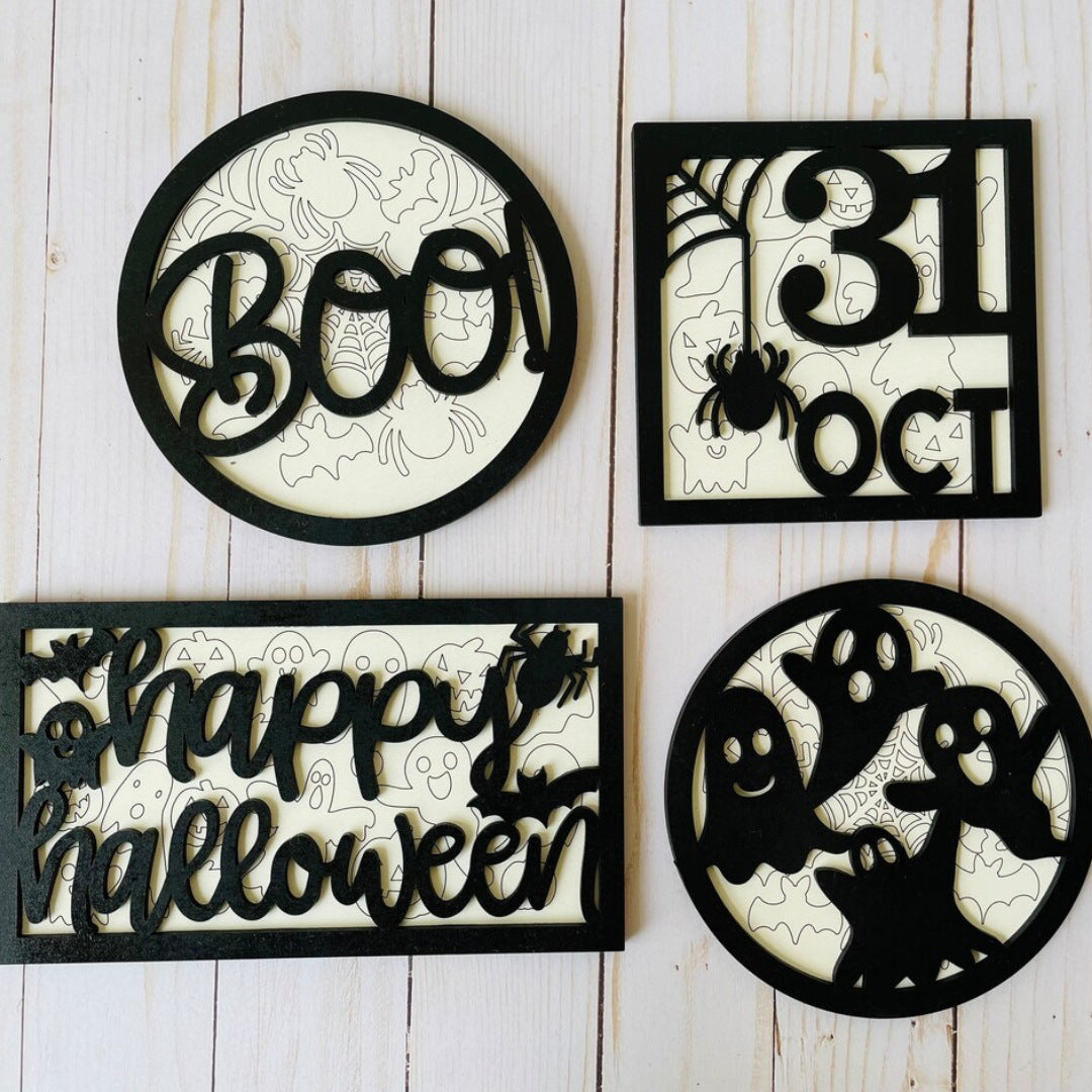 Whimsical Halloween Ghost Decor