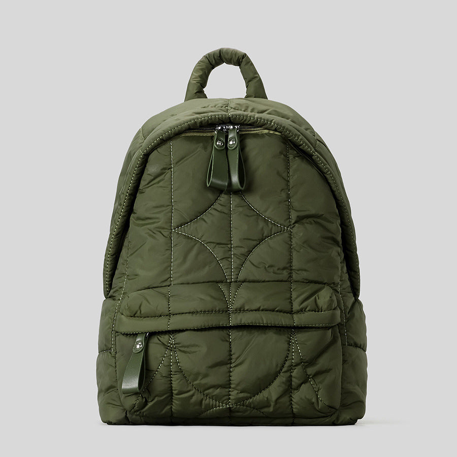 Quilted Puffer Backpack