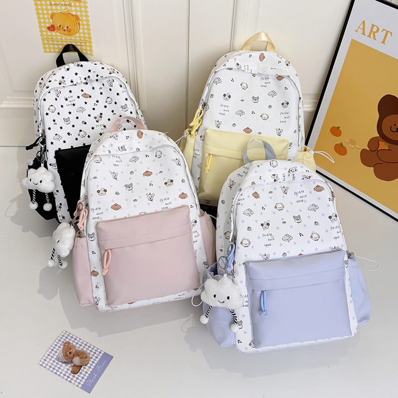 Cute Animal Print Casual Backpack Kalsten