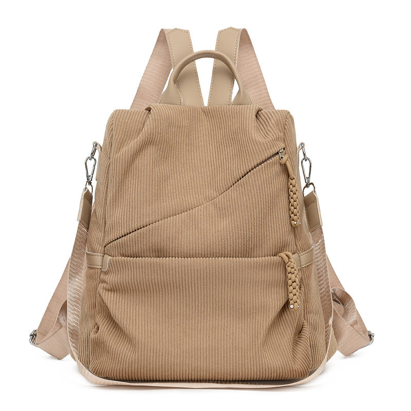 Backpack Made of High-Quality Cord with Spacious Inner Pockets Kalsten