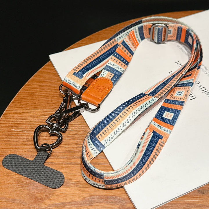 Adjustable Patterned Camera Strap Kalsten