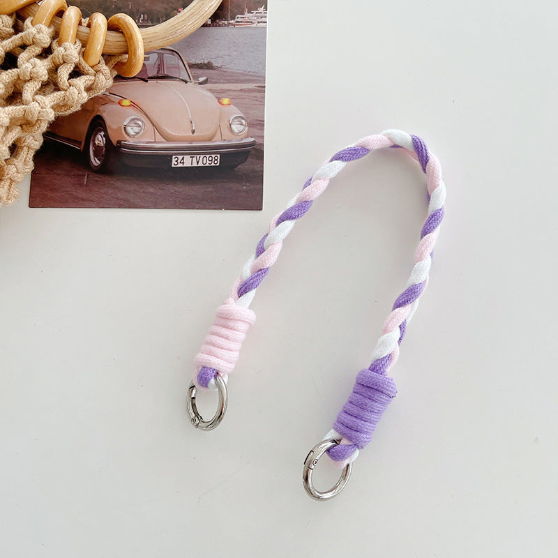 Colorful Braided Keychain Strap Kalsten