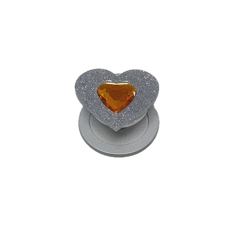 Decorative Heart-Shaped Phone Grip Kalsten