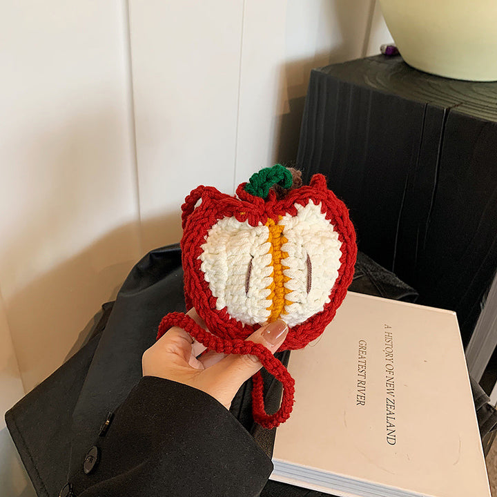 Cute Crocheted Fruit Pouch