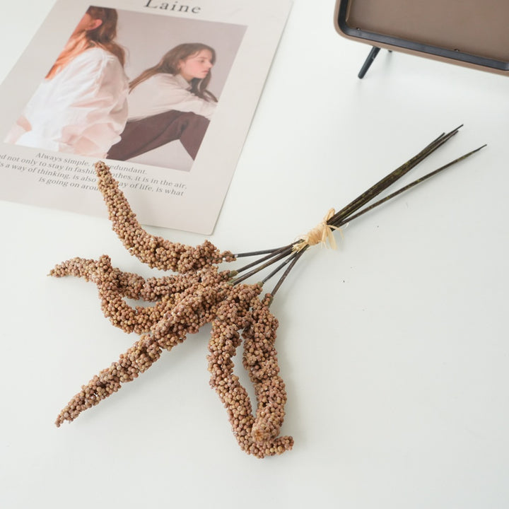 Decorative Natural Grain Floral Stem