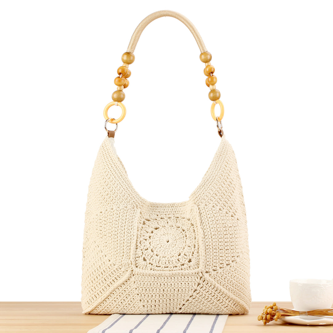 Handbag with Artistic Crochet Pattern Kalsten