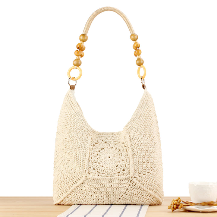 Handbag with Artistic Crochet Pattern Kalsten