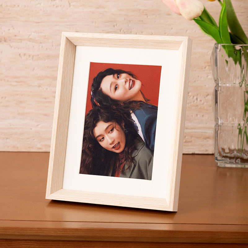 Elegant Natural Wood Photo Frame
