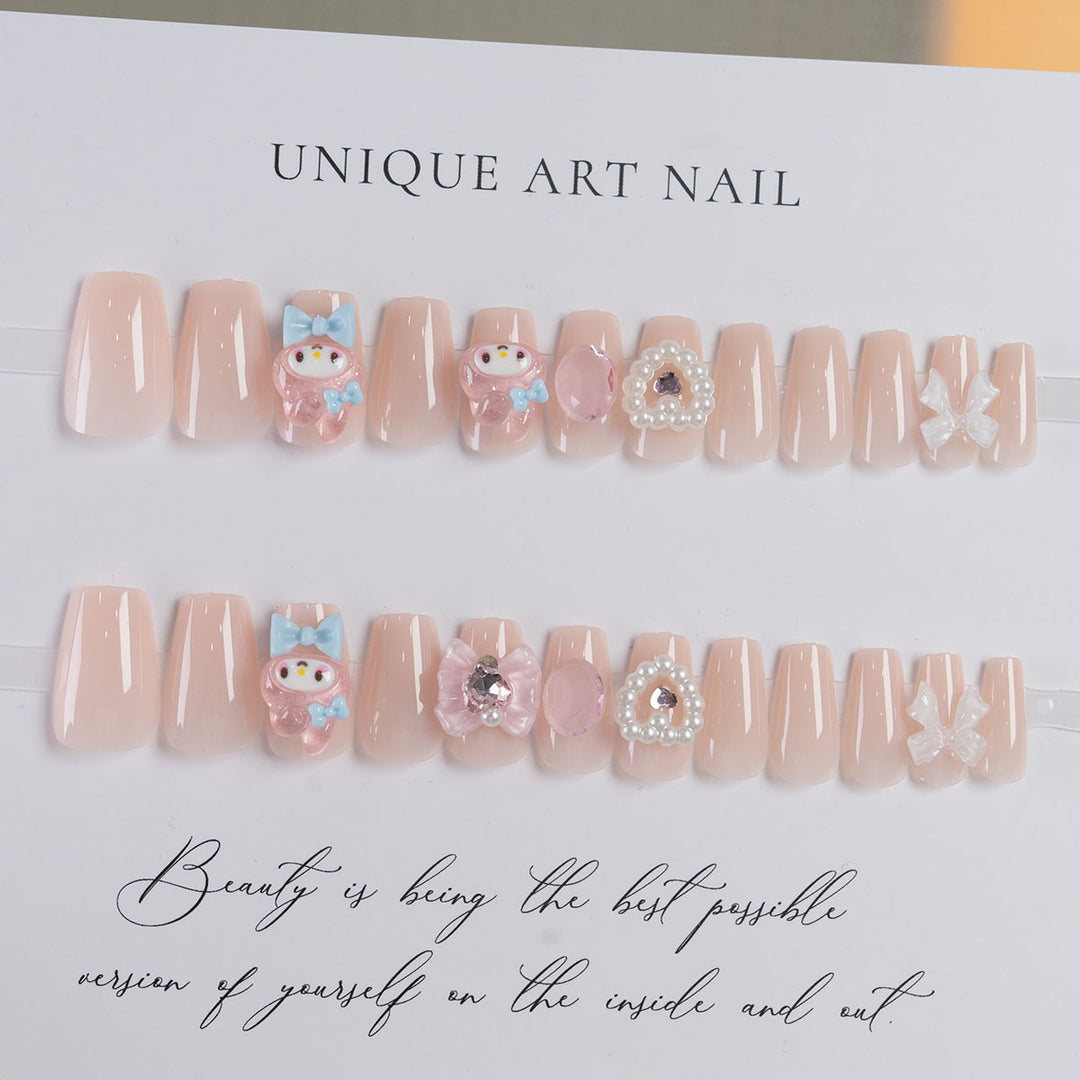 Decorative Character Press-On Nails