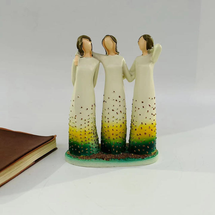 Artistic Figurine Trio Kalsten