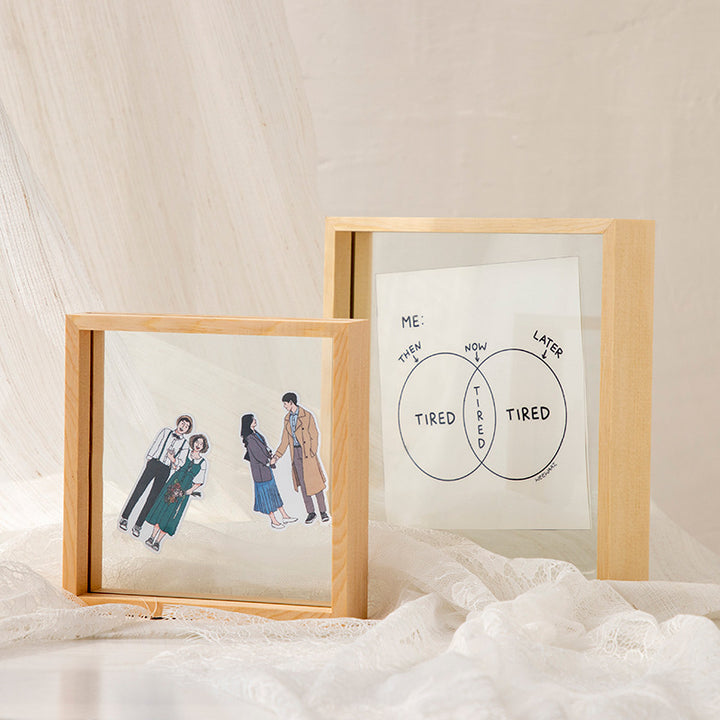 Venn Diagram Art Frame for Home Decor