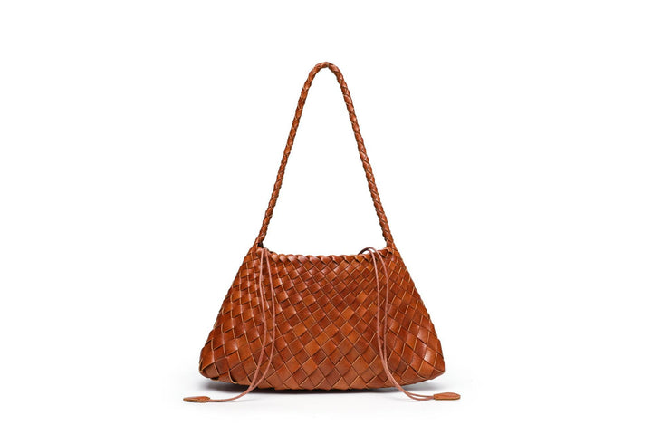 Textured Woven Slouchy Shoulder Bag Kalsten