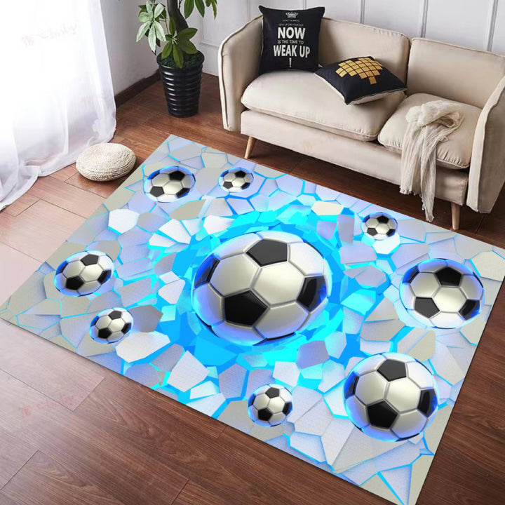 Basketball-Themed Area Rug Kalsten