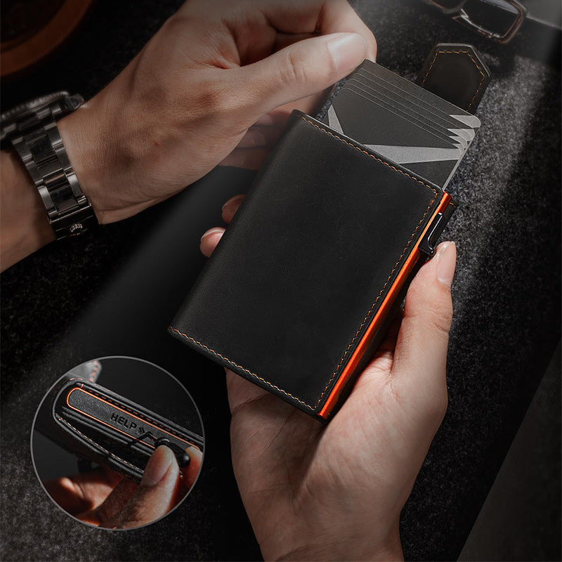 Leather Flip Wallet Kalsten