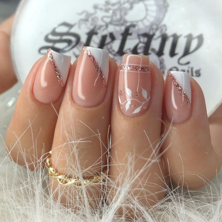 Elegant Heart-Designed Press-On Nail Tips Kalsten