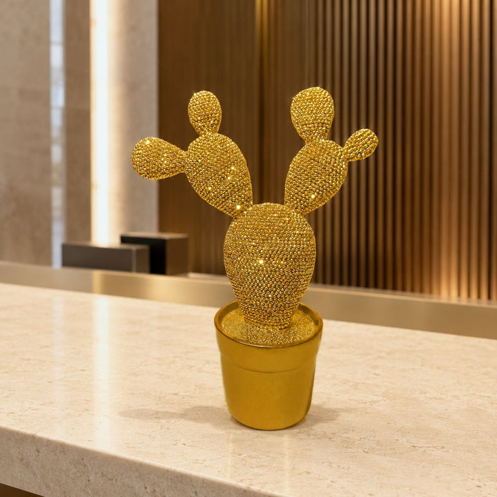 Glittering Cactus Decorative Figure Kalsten