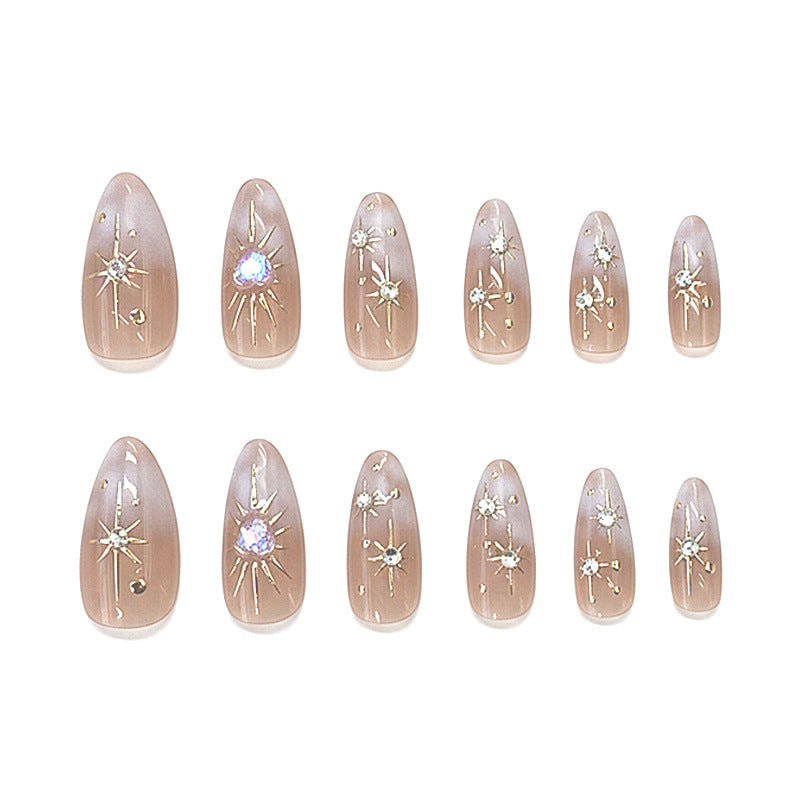 Decorative Press-On Nail Art Set Kalsten