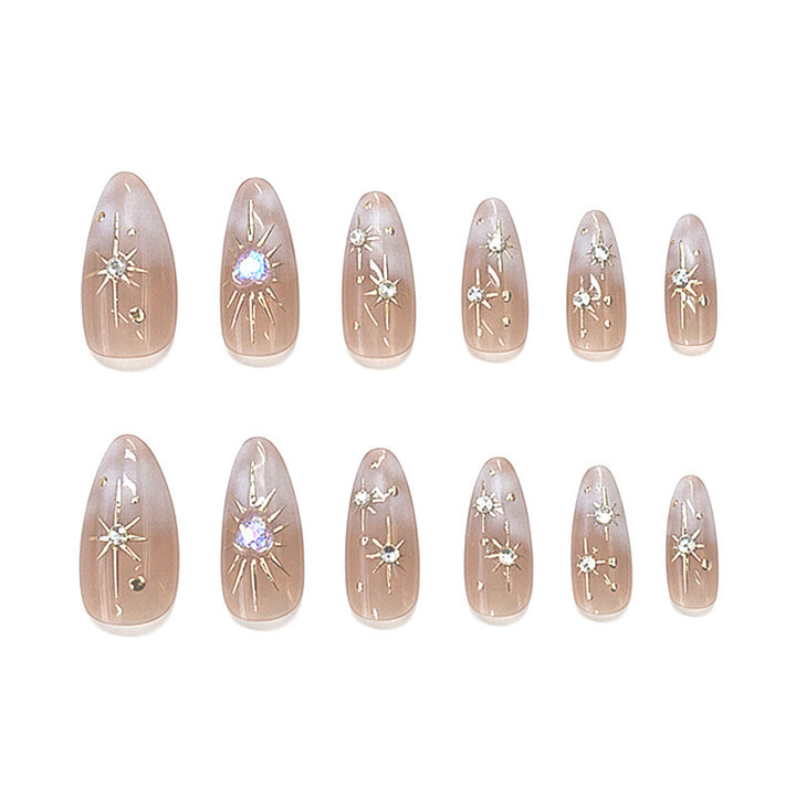 Decorative Press-On Nail Art Set Kalsten