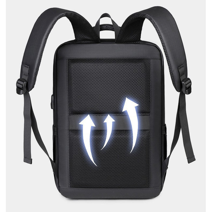 Multifunctional backpack with protective laptop compartment and practical outer pockets Kalsten