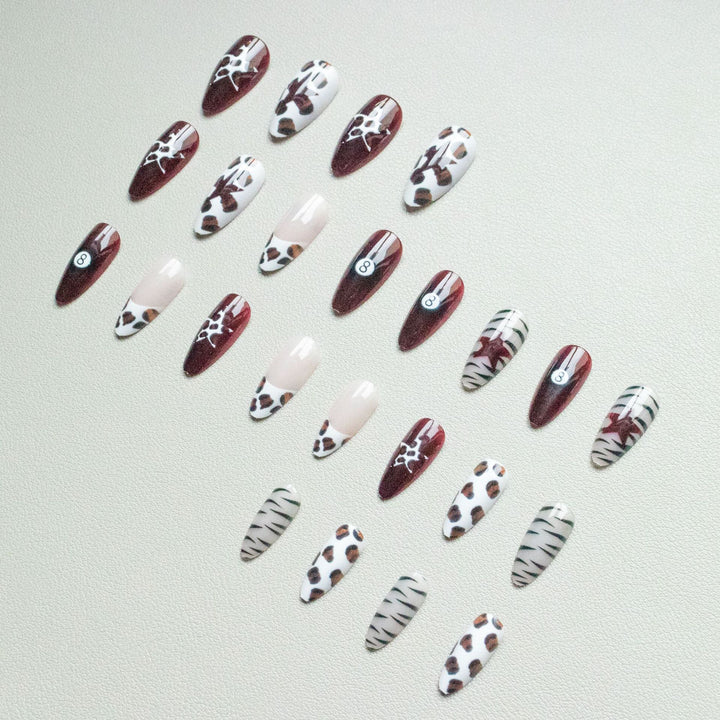 Artistic Animal Print Nail Design Kit