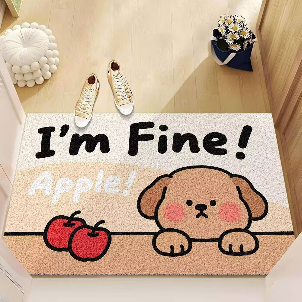 Dog-Themed Welcome Mat