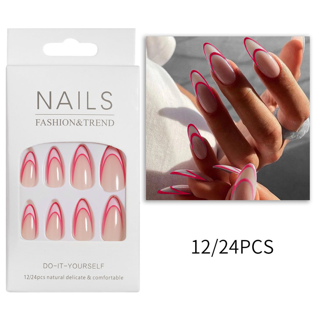 Creative Press-On Nail Design Kalsten