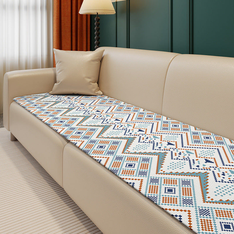 Stylish Textured Sofa Protector Mat Kalsten