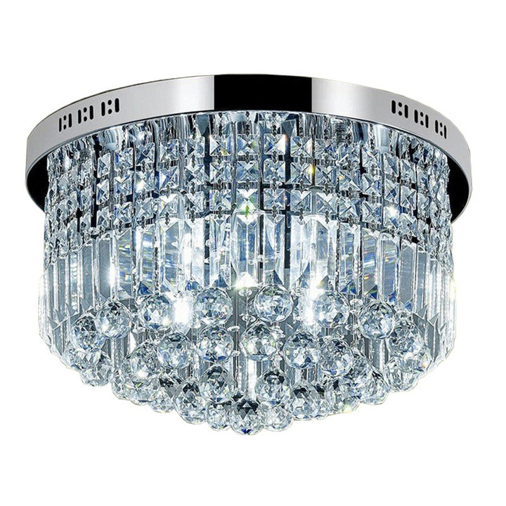 Crystal Glamour Flush Mount Light