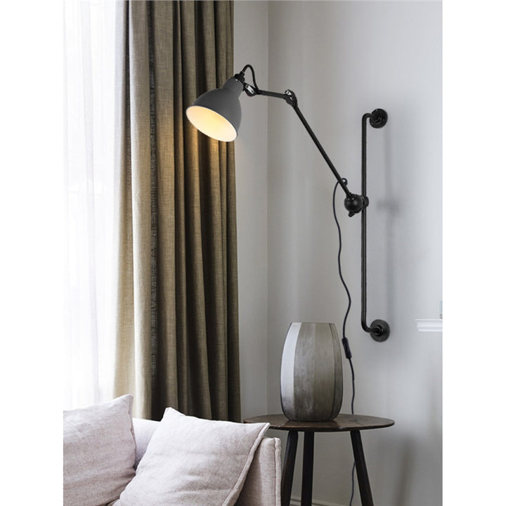 Adjustable Wall-Mounted Task Lamp