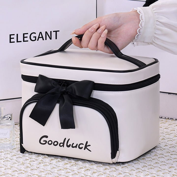 Cosmetic Transport Bag With Stylish Design And Practical Compartment Arrangement Kalsten