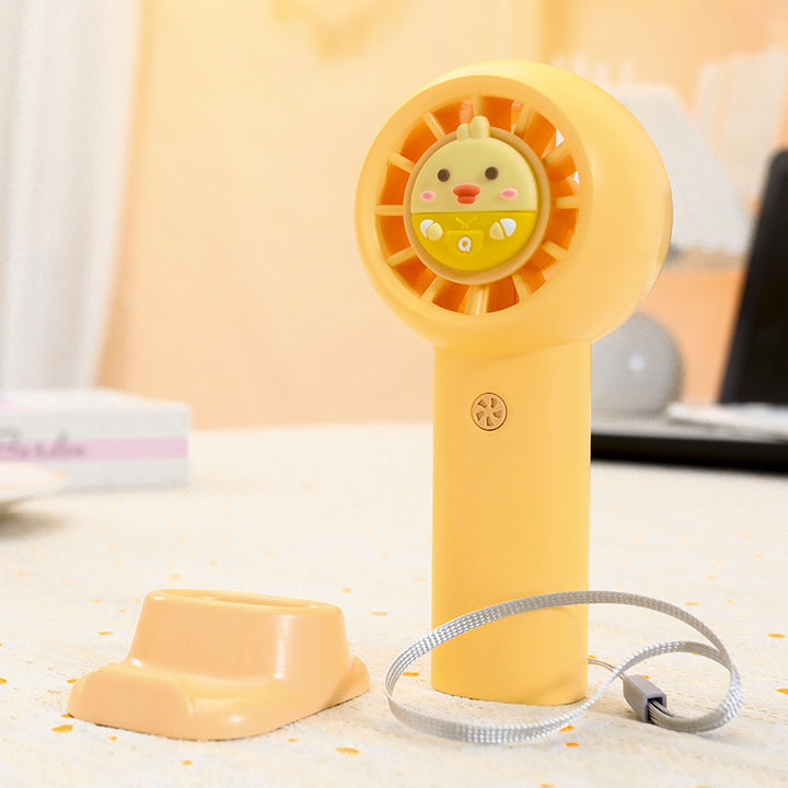 Women's portable USB mini fan with flexible tilt mechanism Kalsten