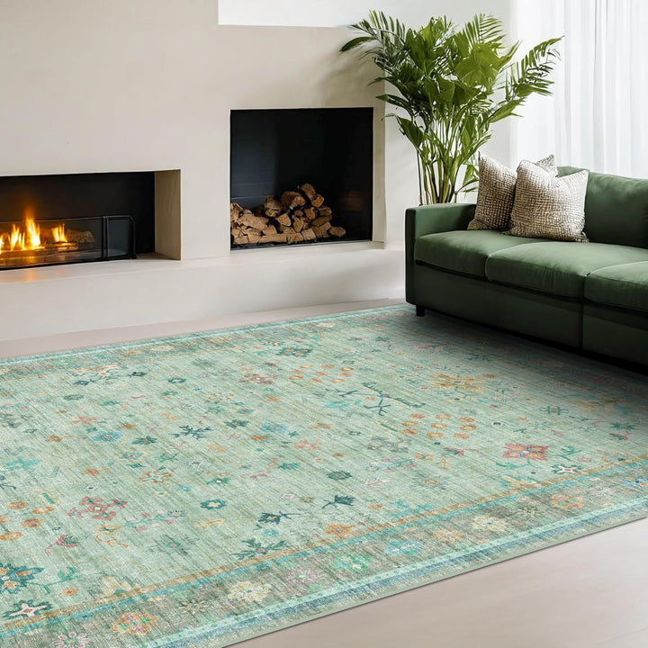 Elegant Vintage-Inspired Area Rug Kalsten