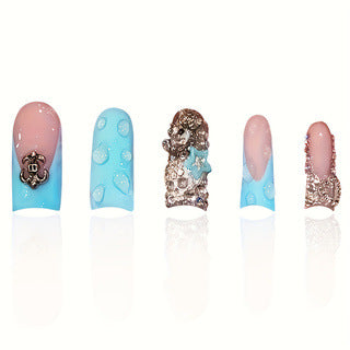 Decorative Press-On Nail Art Set Kalsten