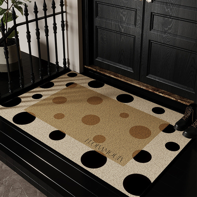 Floral Design Decorative Entrance Mat