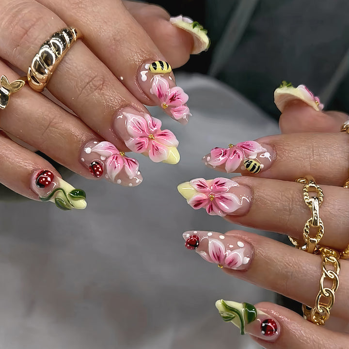 Artistic 3D Nail Tips with Maritime Design Kalsten