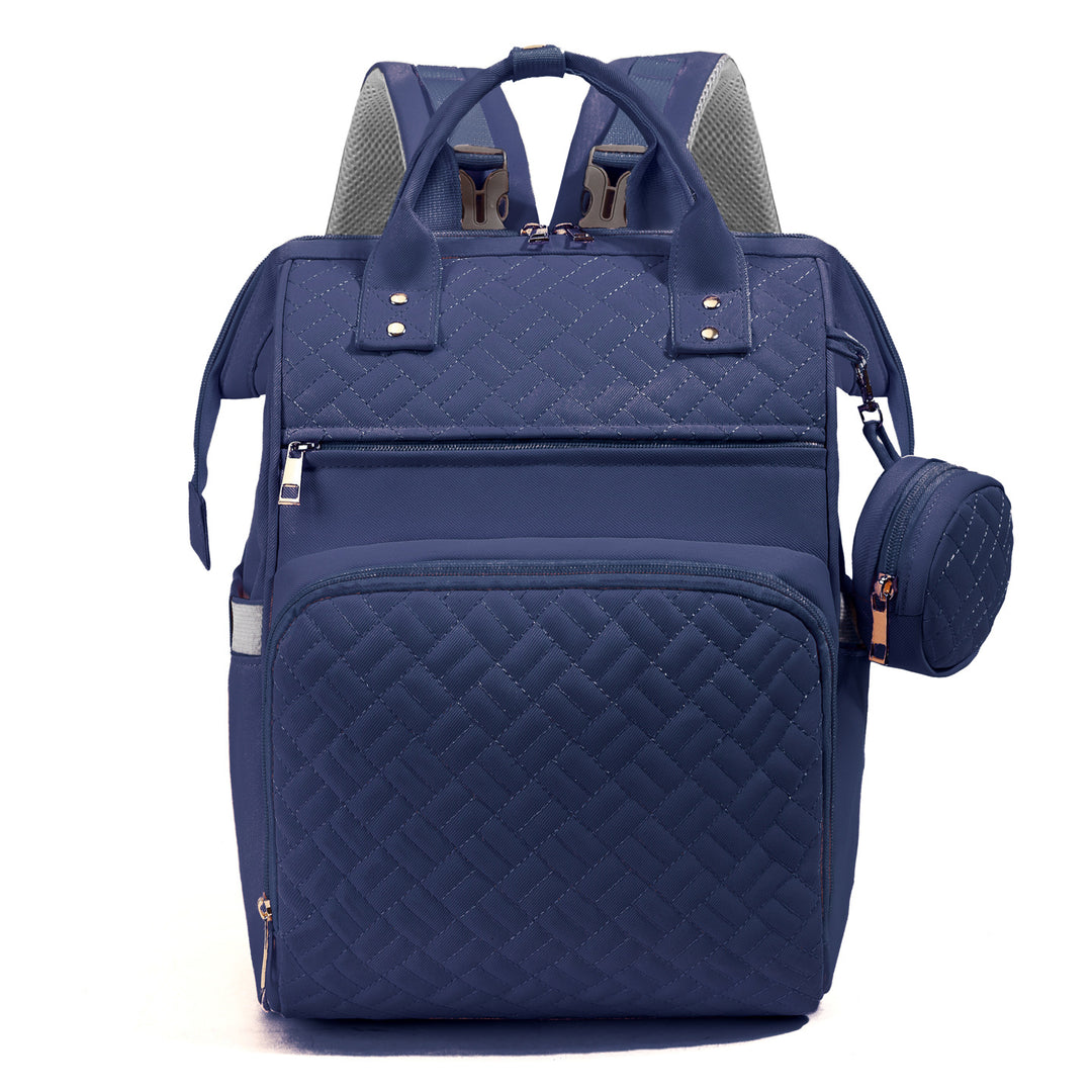 Elegant Multi-Functional Quilted Backpack Kalsten