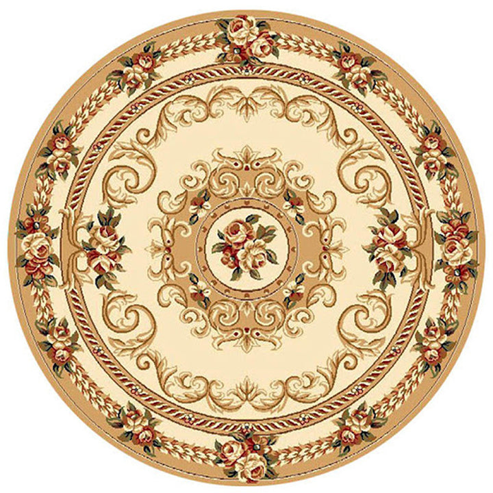 Round Decorative Area Rug Kalsten