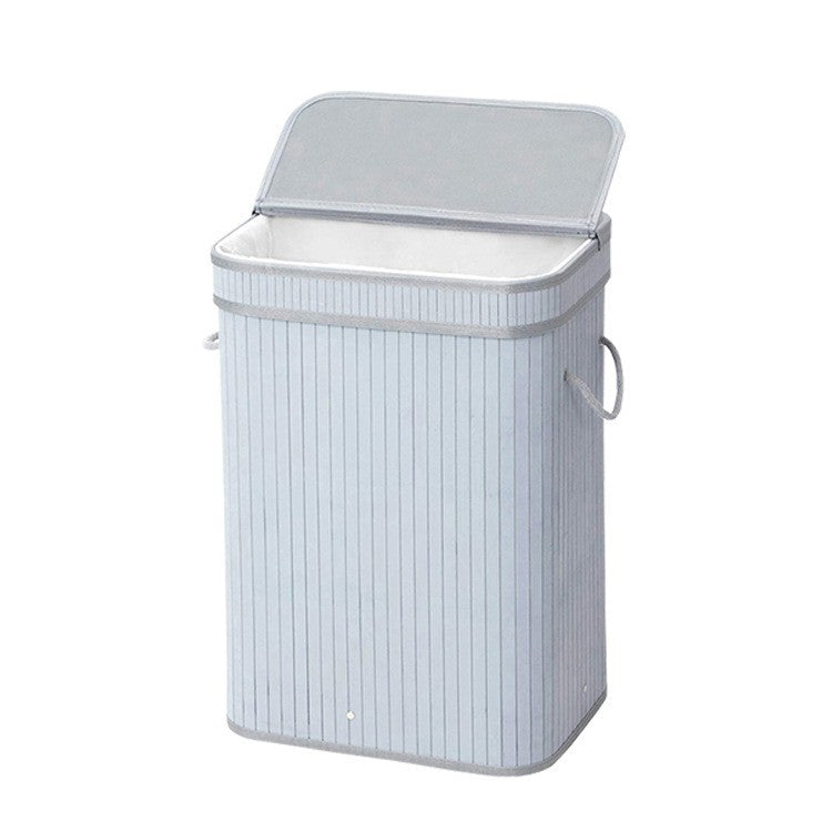 Elegant Laundry Basket Made of Natural Bamboo Kalsten