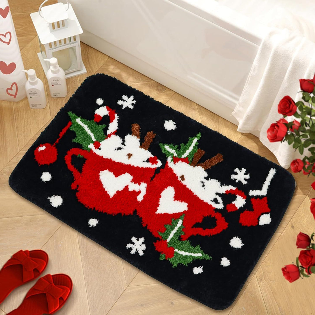 Fun Holiday-Themed Bath Mat